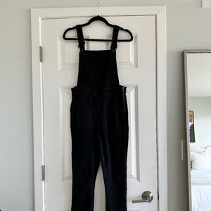 Madewell Skinny-Leg Overalls in Lunar Wash
